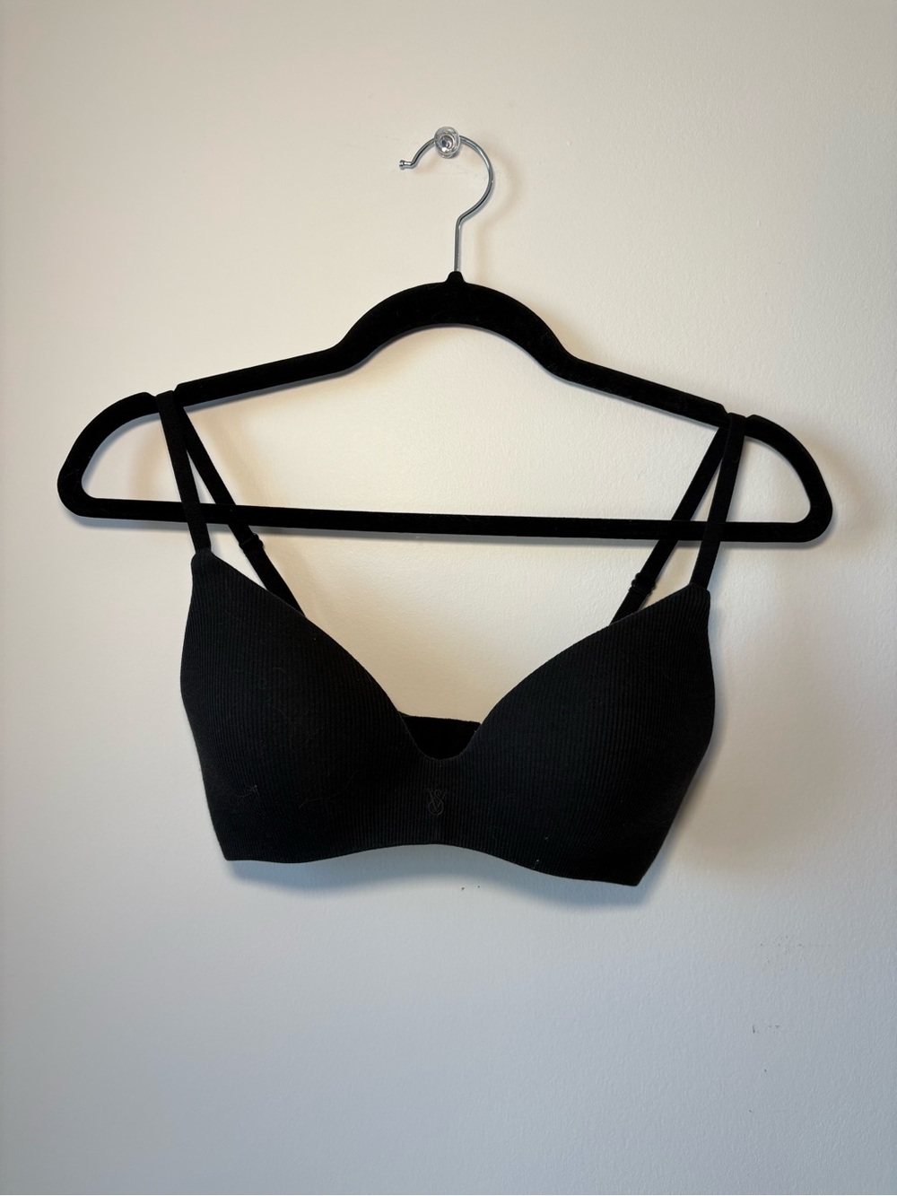 Victoria's Secret Black Wireless T-Shirt Bra